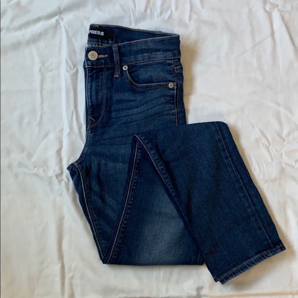 Express Skinny Mid Rise Jean Size 2R